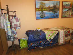 Venda Poppova vystavovala své výrobky