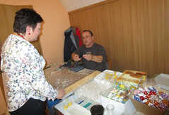 Liduška jde malovat