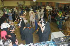 Masek byl plný sál