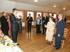 slavnostní přípitek