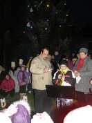 Pepík Švarc zahrál na trubku Tichou noc