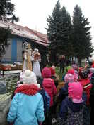 Mikuláš četl s nebeské knihy malé hříchy dětí :-)