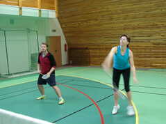 Michal Stix s tetičkou Evičkou :-)