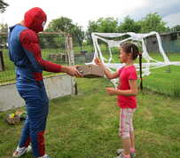 stanoviště se Spidermanem